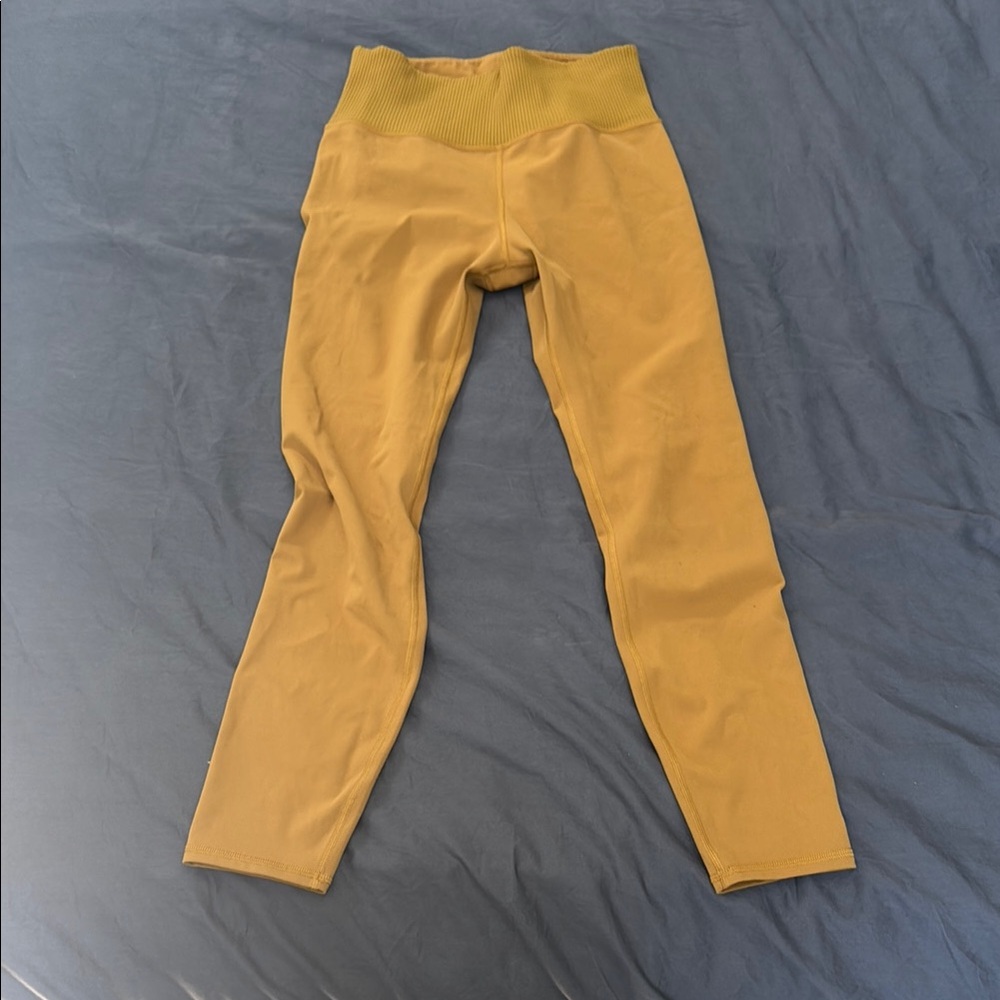 Vuori mustard yellow leggings